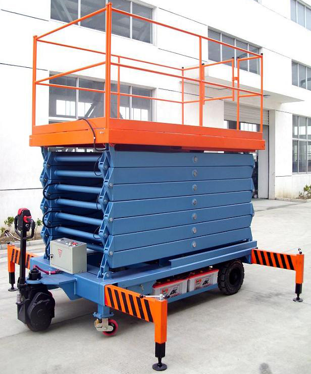 黑龙江助力行走剪叉式高空作业平台